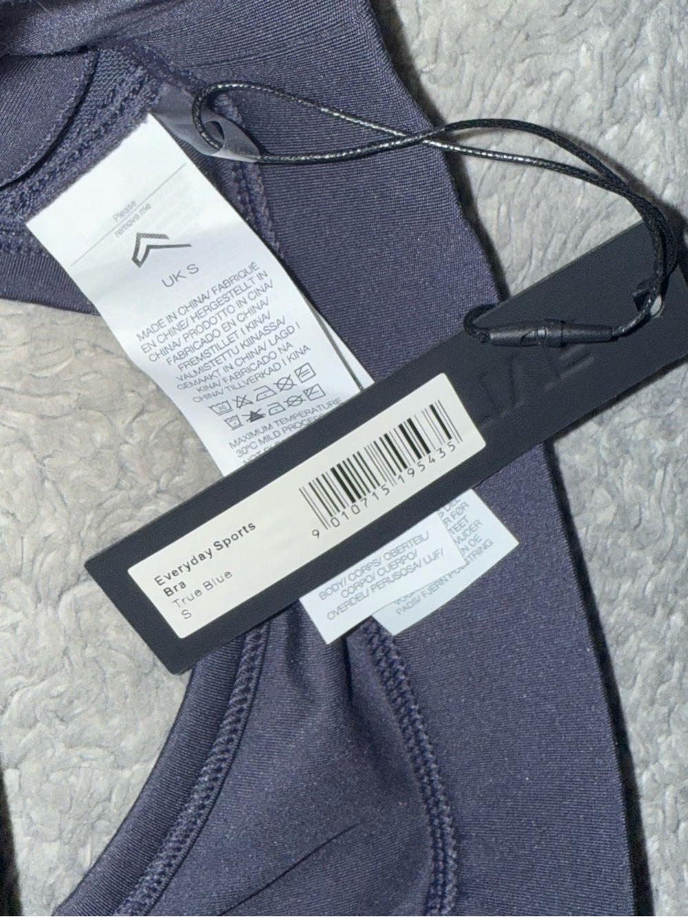 ONER ACTIVE EVERYDAY SPORTS BRA IN TRUE BLUE - Picture 3 of 9